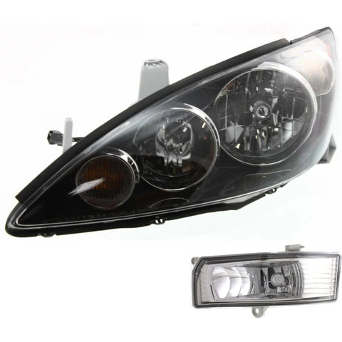 Headlight Kit For 2005-06 Toyota Camry 4-Door Sedan Models Made In USA