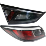 Tail Lights For 2016-20 Toyota Yaris 2016 iA LH Inner Outer Clear/Red/Smoked/LED