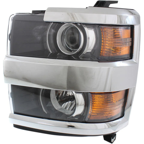 CAPA Headlight For 2015-2019 Chevrolet Silverado 2500 HD Driver Side