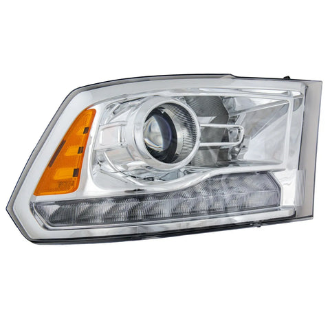 Headlight Assembly For 2013-2018 Ram 1500 2500 3500 Passenger With Bulb