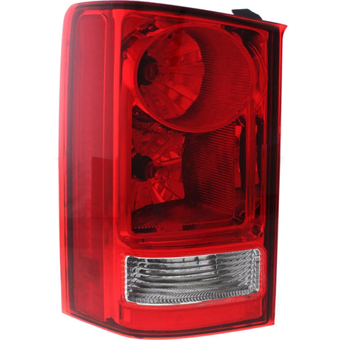 Halogen Tail Light For 2009-2015 Honda Pilot Left Clear/Red Lens w/ Bulbs CAPA