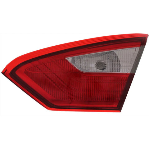 Halogen Tail Light For 2012-14 Ford Focus Sedan Right Inner Clr/Red w/Bulb CAPA