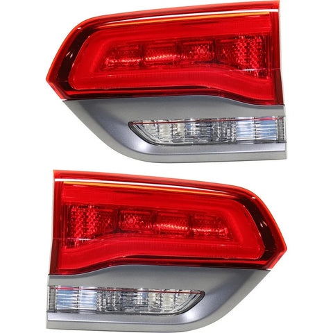 Tail Light For 2014-2017 Jeep Grand Cherokee Set of 2 Left and Right Inner CAPA