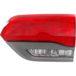 Tail Light For 2014-2018 Jeep Grand Cherokee Passenger Side Inner With Gray Trim
