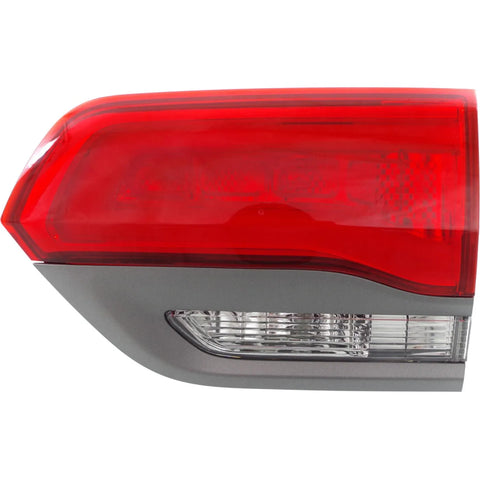 Tail Light For 2014-2018 Jeep Grand Cherokee Passenger Side Inner With Gray Trim