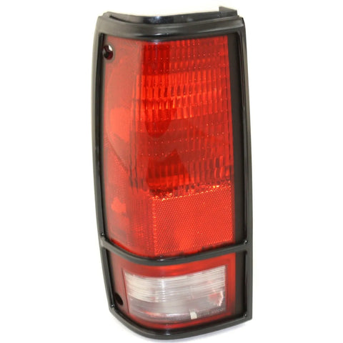 Halogen Tail Light For 1983-1994 Chevrolet S10 Blazer Left w/ Black Trim