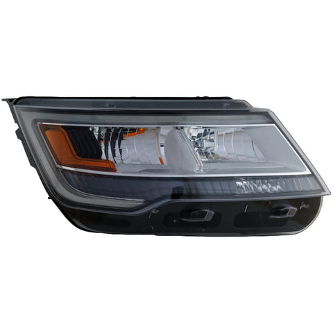 Headlight For 2016-2018 Ford Explorer Passenger Side HID/Xenon