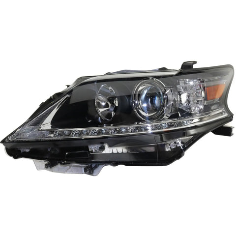 Headlight For 2013-2015 Lexus RX350 Left CAPA 13-15 RX450h Clear Lens Halogen