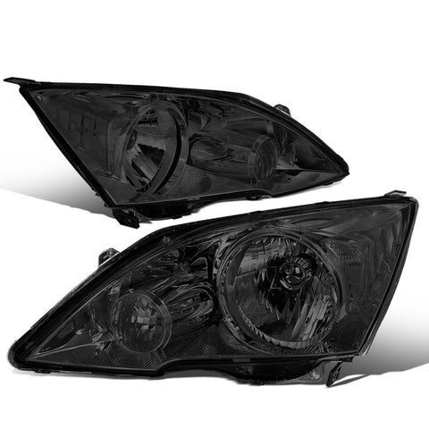 2007-2011 Honda CRV Factory Style Smoked Clear Signal Headlight Head Lamps