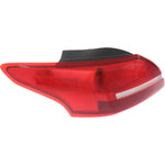 Tail Light For 2015-2018 Ford Focus Driver Side Outer