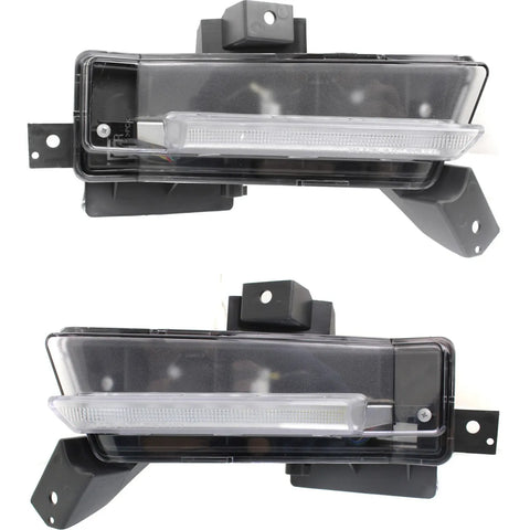 Driving Light For 2016-2017 Chevrolet Camaro SS Set of 2 LH and RH