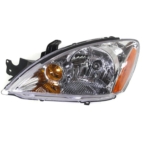 Headlight For 2004 Mitsubishi Lancer Wagon Left Clear Lens With Bulb