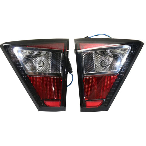 Tail Lights For 2017-2019 Ford Escape Left and Right Inner w/ bulb Halogen CAPA