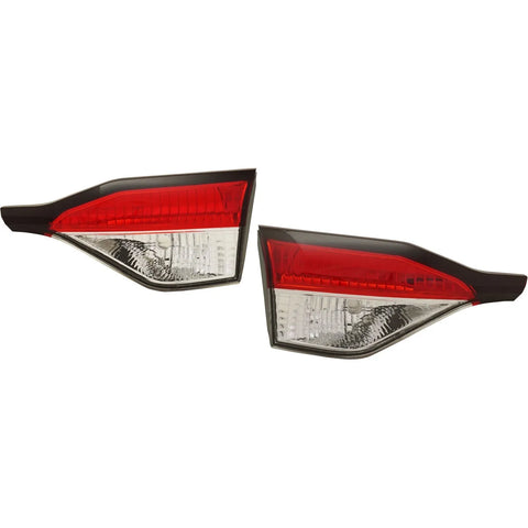 Tail Light Set For 2020-2022 Toyota Corolla Driver Passenger Inner Halogen