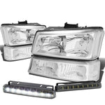 CHROME HEADLIGHT+CLEA