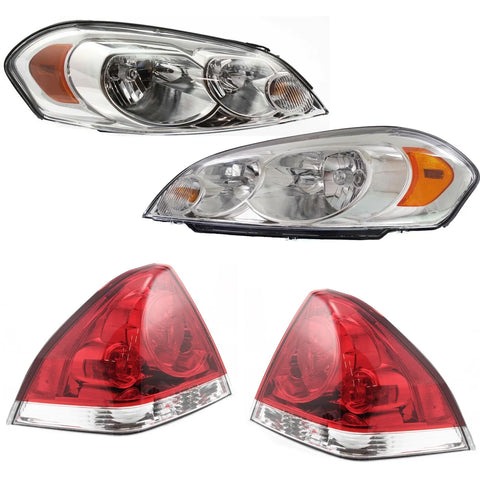 Auto Light Kit For 2006-2013 Chevrolet Impala Left and Right Side Tail Light