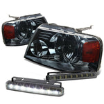 SMOKED HEADLIGHT+AMBE
