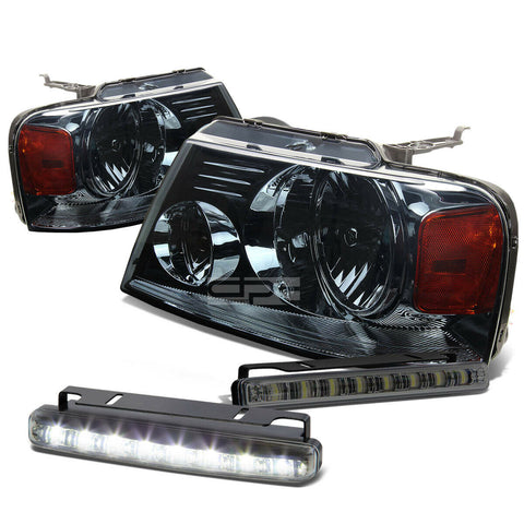 SMOKED HEADLIGHT+AMBE