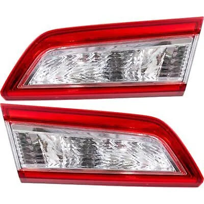 CAPA Back Up Lights Lamps Set of 2 Driver & Passenger Side LH RH for Camry Pair