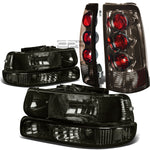 99-02 SILVERADO SMOKE HEADLIGHT+CLEA