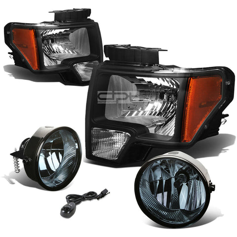 BLACK HEADLIGHT+AMBE