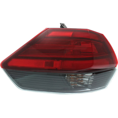 CAPA Tail Light For 2017 Nissan Rogue Driver Side Outer