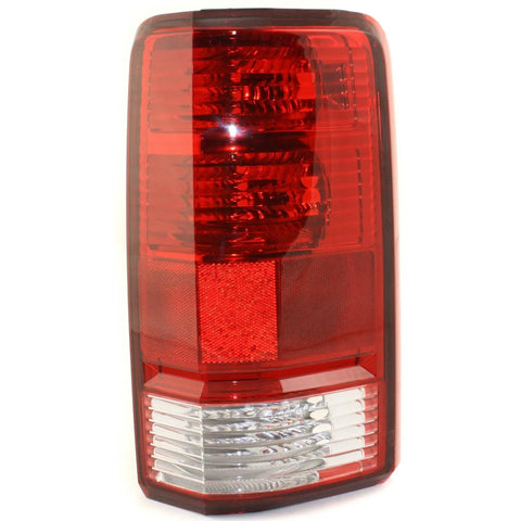 Halogen Tail Light For 2007-2011 Dodge Nitro Right Clear & Red Lens