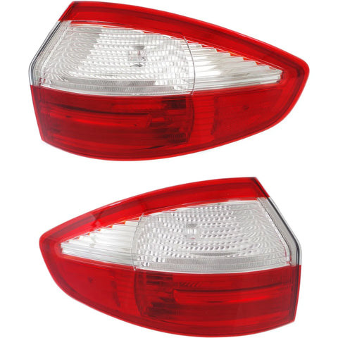 Tail Light For 2014-2017 Ford Fiesta Set of 2 Driver and Passenger Side Outer
