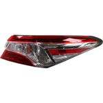 Tail Light Assembly For 2018 Toyota Camry Passenger Side Outer for US Built