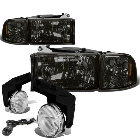 SMOKED HEADLIGHT+AMBE