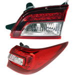 Tail Light Set For 2015-2019 Subaru Outback Left Right Inner Outer Halogen CAPA