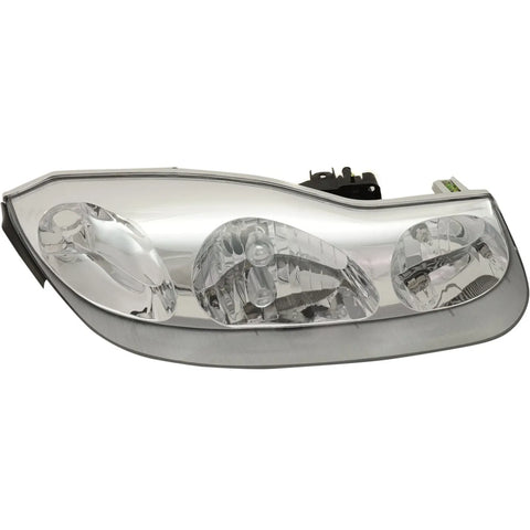 Headlight For 2001-2002 Saturn SC1 SC2 Right Clear Lens With Bulb