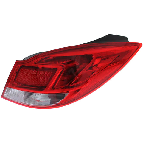 Halogen Tail Light For 2011-2013 Buick Regal Right Outer Clear/Red Lens w/ Bulbs