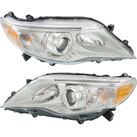 Headlight Set For 2011-2012 Toyota Avalon Left and Right With Bulb CAPA 2Pc