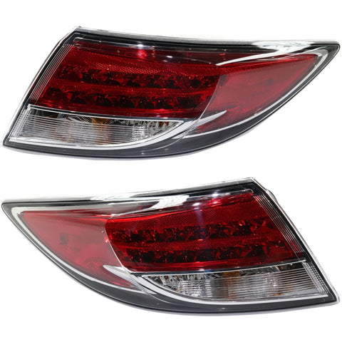 Tail Light For 2009-2013 Mazda 6 Set of 2 Driver and Passenger Side