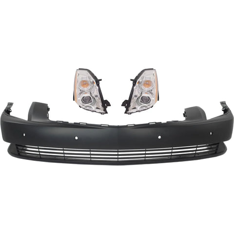 Headlight Kit For 2006-2011 Cadillac DTS Driver and Passenger Side HID/Xenon