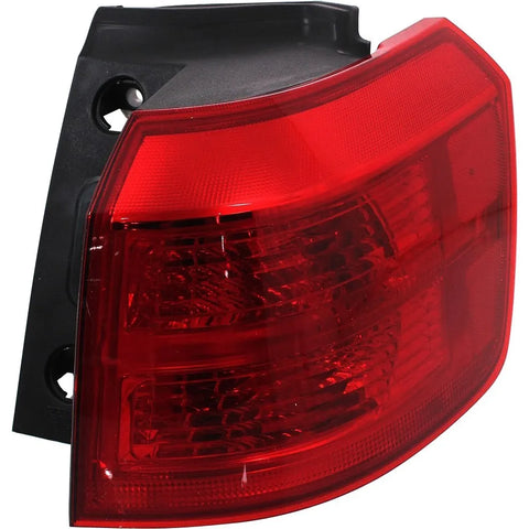Halogen Tail Light For 2010-2017 GMC Terrain Right Outer Red Lens w/ Bulbs CAPA