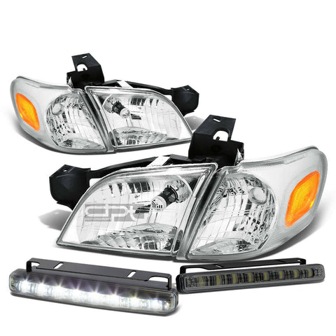 CHROME HEADLIGHT+AMBE