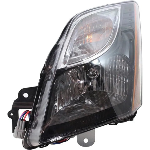 Headlight with Black Int. Left For 2010-2012 Nissan Sentra SR/SE-R/SE-R Spec V