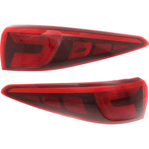 Tail Light For 2017-2018 Kia Sportage Set of 2 Left and Right Outer CAPA