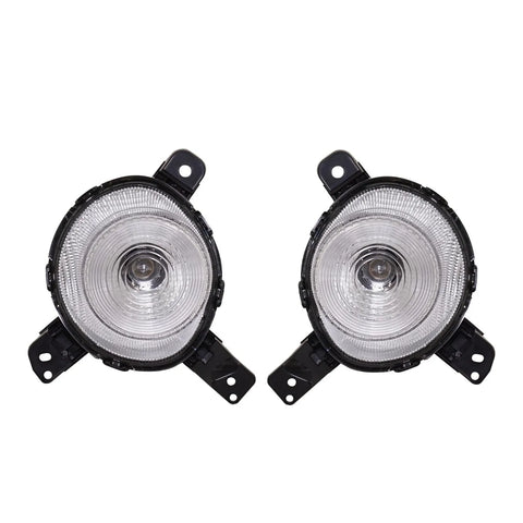 Driving Lights Lamps Headlights Headlamps Set of 2 Driver & Passenger Side Pair