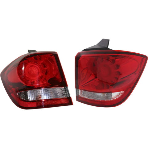 Tail Light For 2011-2019 Dodge Journey Set of 2 Driver Passenger Side Outer CAPA