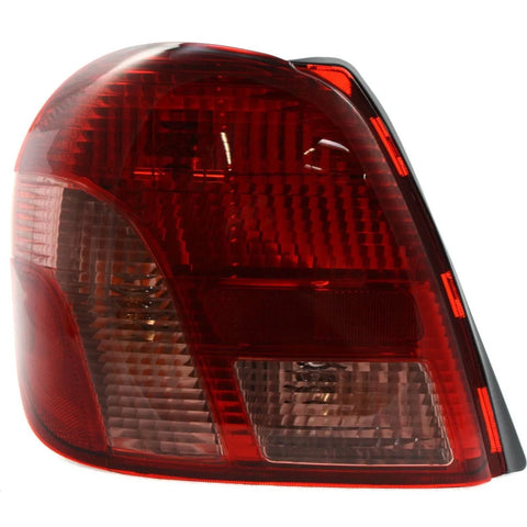 Halogen Tail Light For 2000-2002 Toyota Echo Left Clear & Red Lens w/ Bulb(s)