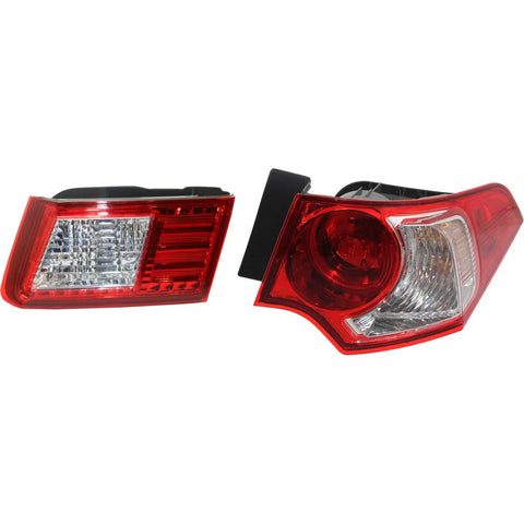 Tail Light Brake Light Lamp Passenger Right Side RH For 2009-2010 Acura TSX