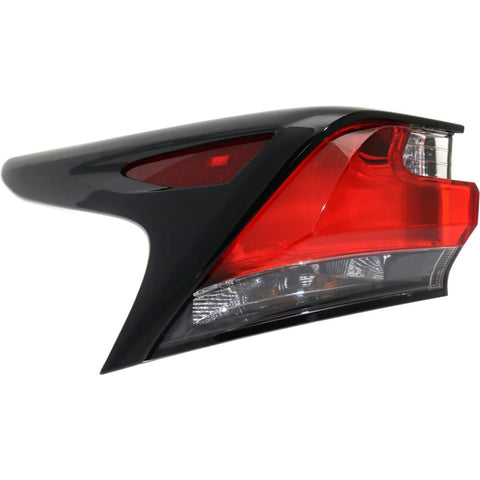 Tail Light For 15-16 Lexus NX200t NX300h Driver Side Outer Body Mounted