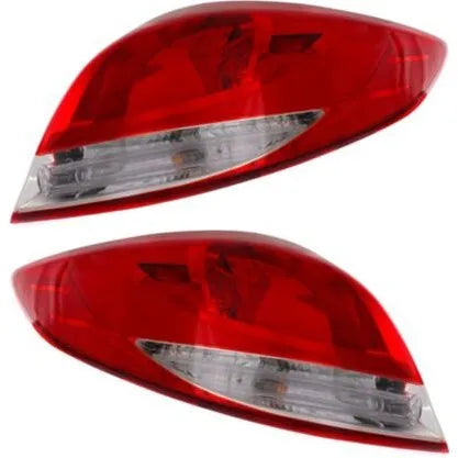 Pair Tail Light for 2012-2016 Hyundai Veloster Left & Right Side Clear Lamp