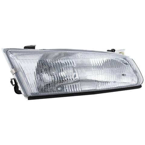 Headlight For 97 98 99 Toyota Camry Sedan Right Clear Lens With Bulb