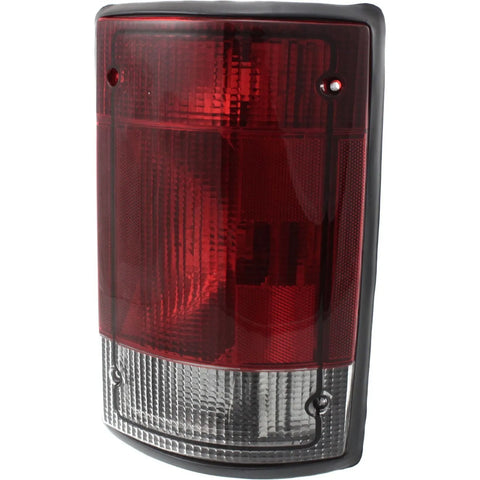 Halogen Tail Light For 2004-2014 Ford E-350 Super Duty Right Clear/Red w/ Bulbs