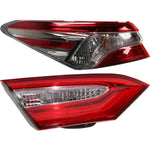 Tail Lights For 2018-2019 Toyota Camry Left Inner Outer with bulbs Halogen CAPA