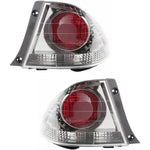Set of 2 Tail Light For 02-03 Lexus IS300 Driver and Passenger Side Outer Sedan